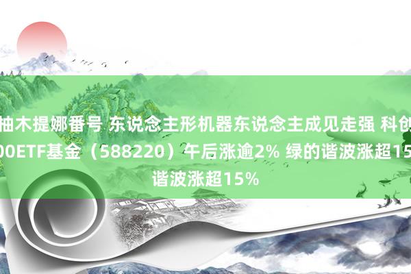 柚木提娜番号 东说念主形机器东说念主成见走强 科创100ETF基金（588220）午后涨逾2% 绿的谐波涨超15%